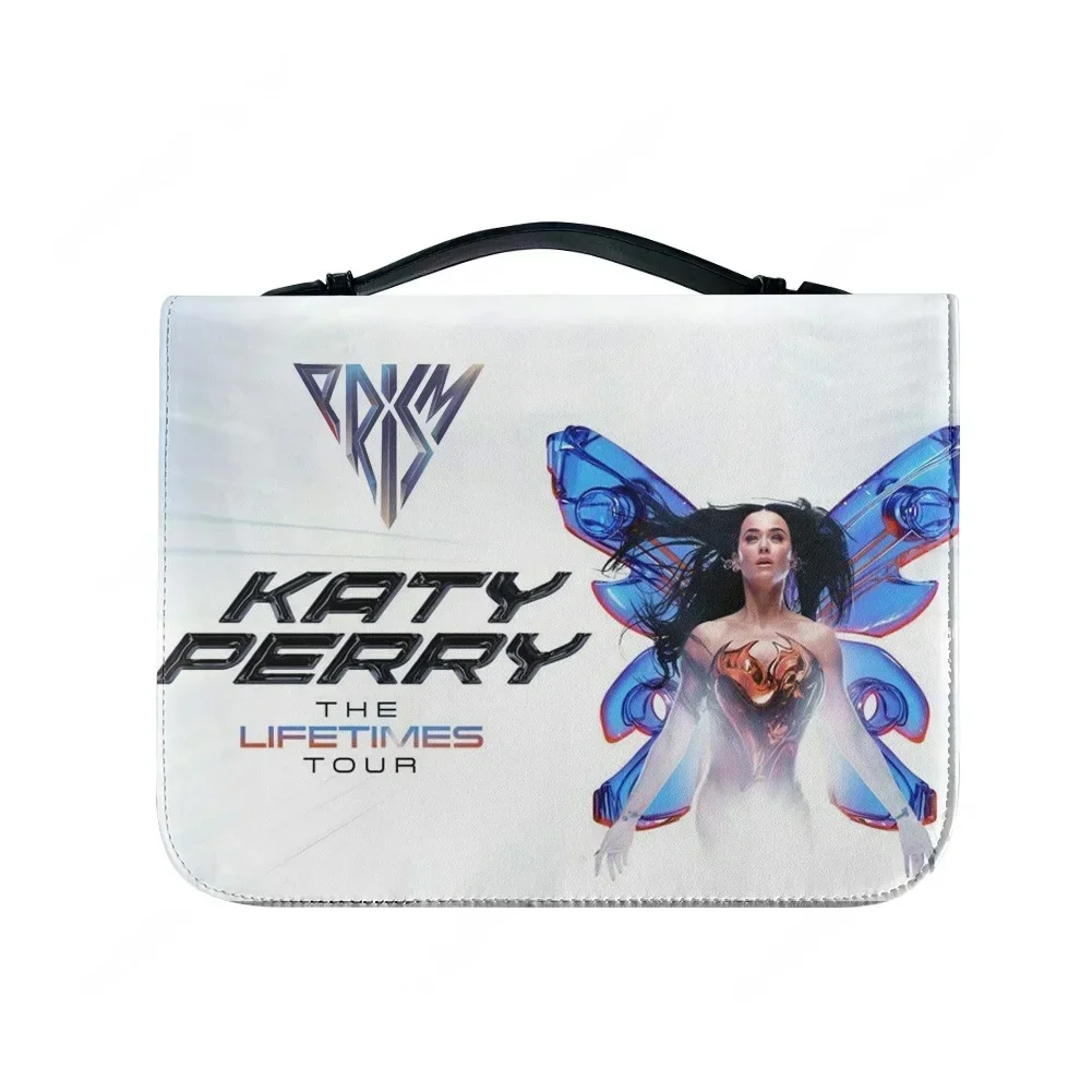 Katy Perry Singer Bible Bags Christian Gifts Personalized Cover Bible Pack Waterproof Leather Bag Pockets Package Case