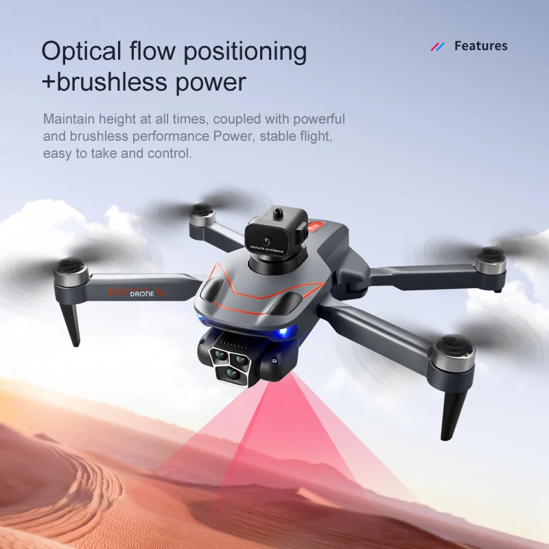 Mini Drone 8K Professinal FPV Dron With 4k Camera Quadcopter RC Helicopter Obstacle Avoidance Aerial Photography Aircraft UAV HD