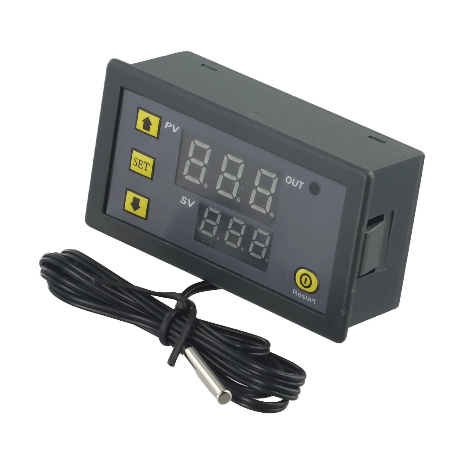 12V/24V/110V-220V Digital Temperature Controller Thermostat Meter Temperature Sensor Switch Regulator Heating Cooling Control