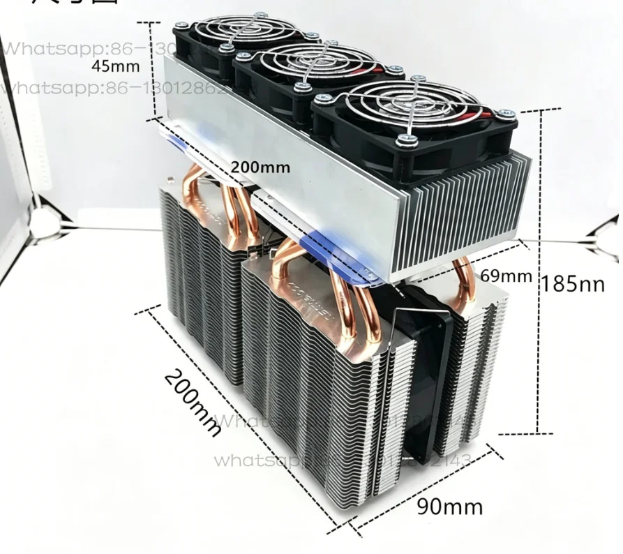 

Diy Refrigerator Semiconductor Refrigeration Film High-power Small Refrigerator Incubator Cooling Pet Air Conditioner HKJ-K100