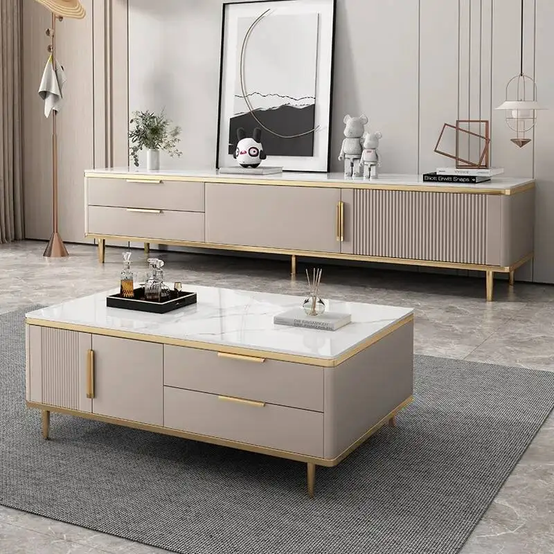 Luxury Living Room Tv Stands Cabinets Modern Designer Universal Retro Tv Table Hallway Drawers Muebles Para Tv Unique Furniture