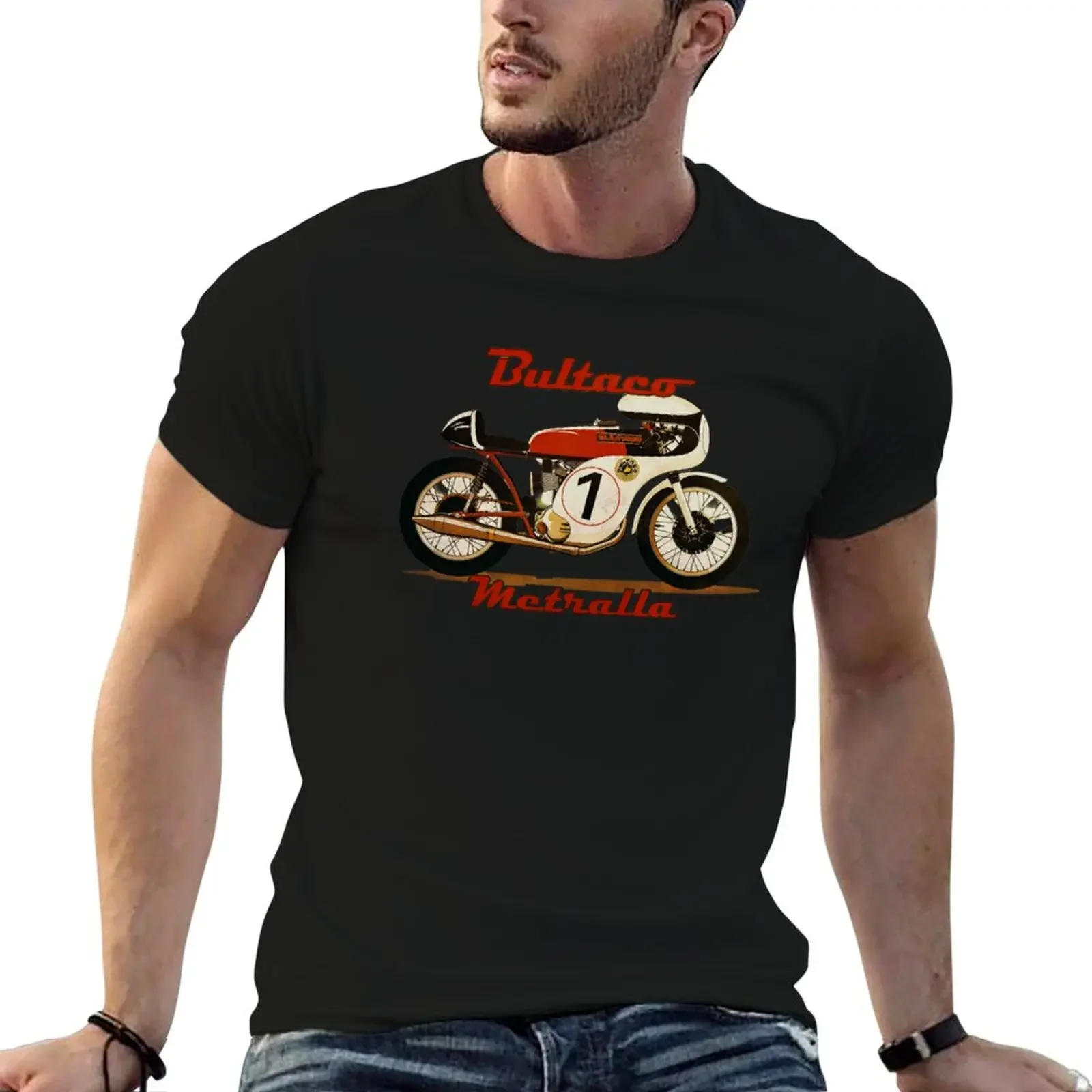 Bultaco Motorcycle Metralla T-Shirt boys whites plain boys animal print mens graphic t-shirts