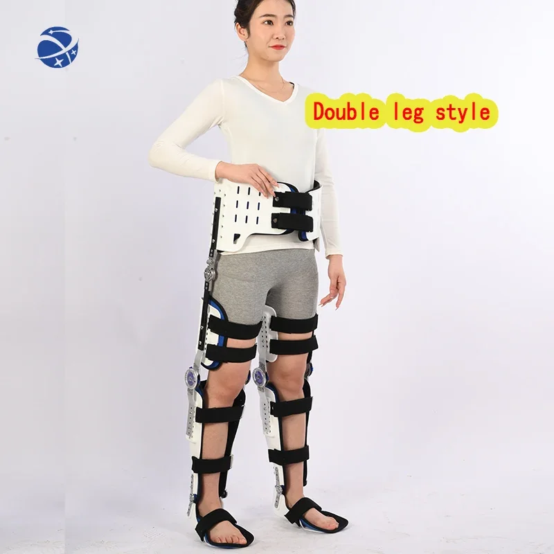 Rehabilitation support device Hip Knee Ankle&Foot Orthosis for fracture fixation and muscle strain