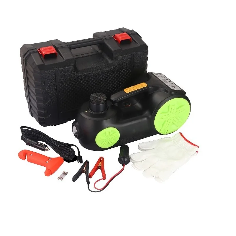 Electric Jack Digital Display Portable Air Pump Electric Wrench Car Repair Tool Package