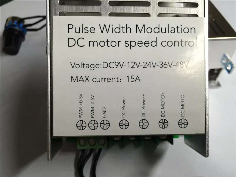 M916 DC Motor Speed Controller DC Brushed Motor 12V24V36V DC Motor Universal Speed Controller