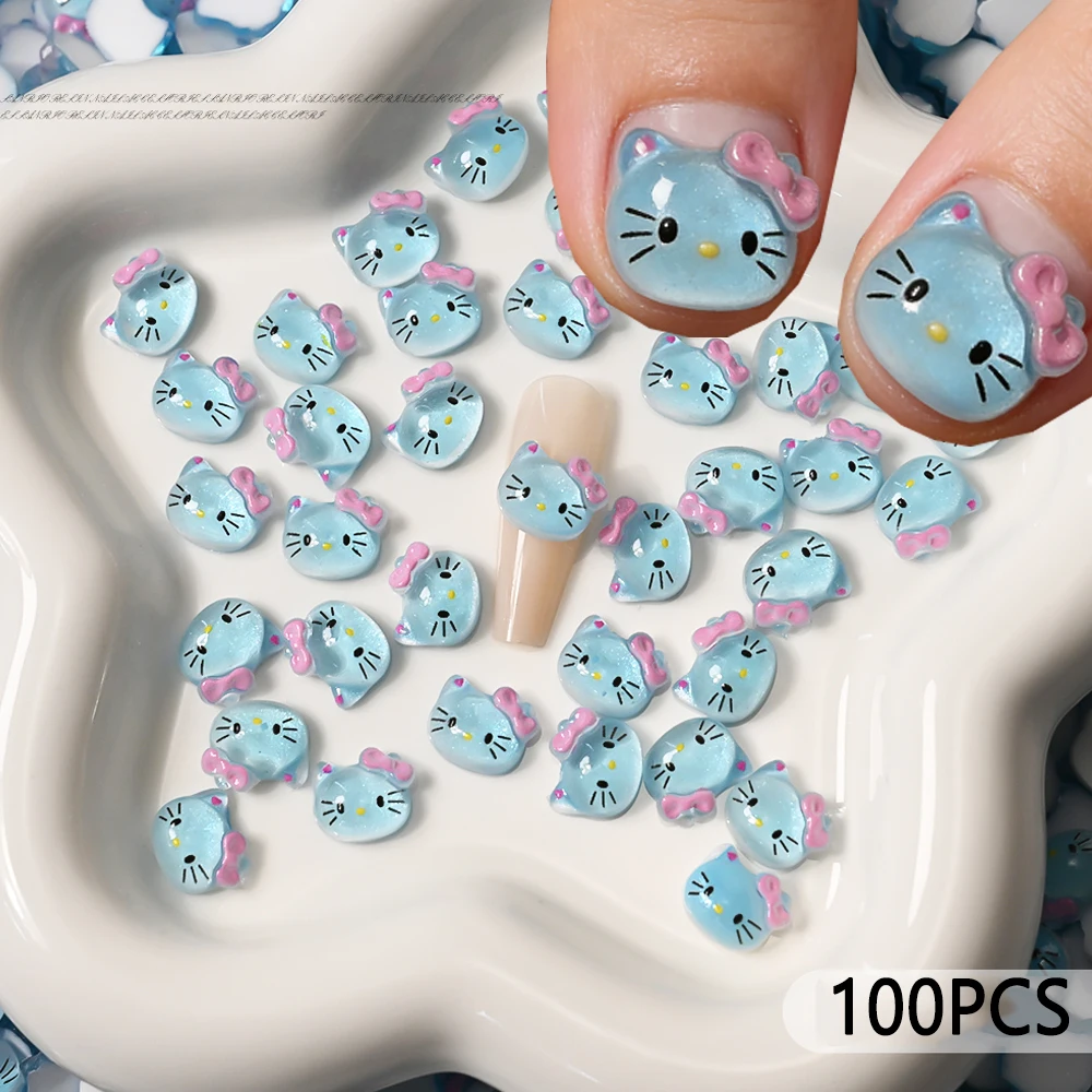 100Pcs Cute Blue He…
