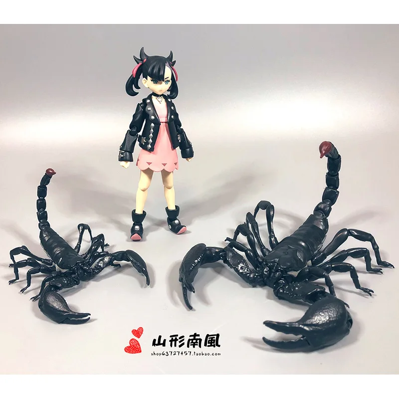 Bandai Echte Simulierte Insekten Modell Skorpion Schwarz Rot Gashapon Spielzeug Action-figur Ornament Spielzeug