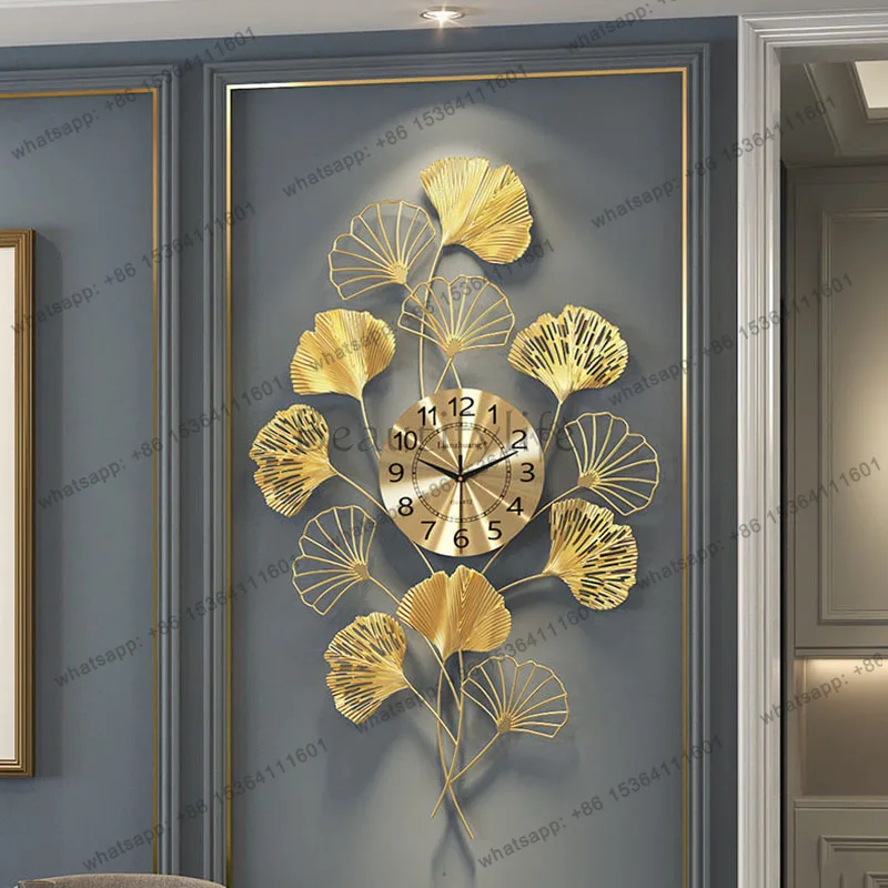 Best Sellers Fashion Living Room Wall Clocks Digital Interior Luxury Simple Wall Watch Big Size Design Horloge Murale Ornaments