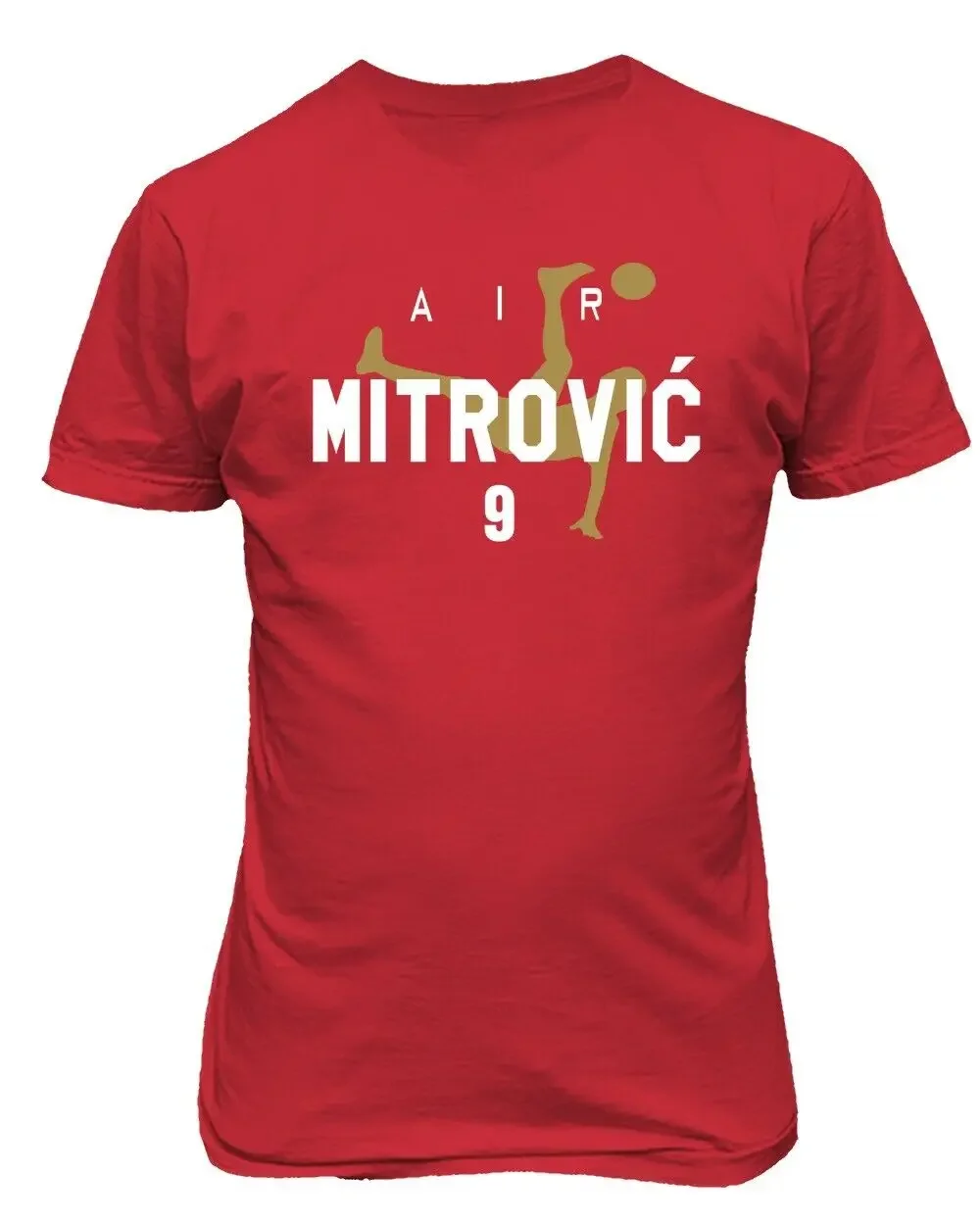 Belgian Soccer Legend Air Mitrovic Football Player Unisex Tee Tshirt