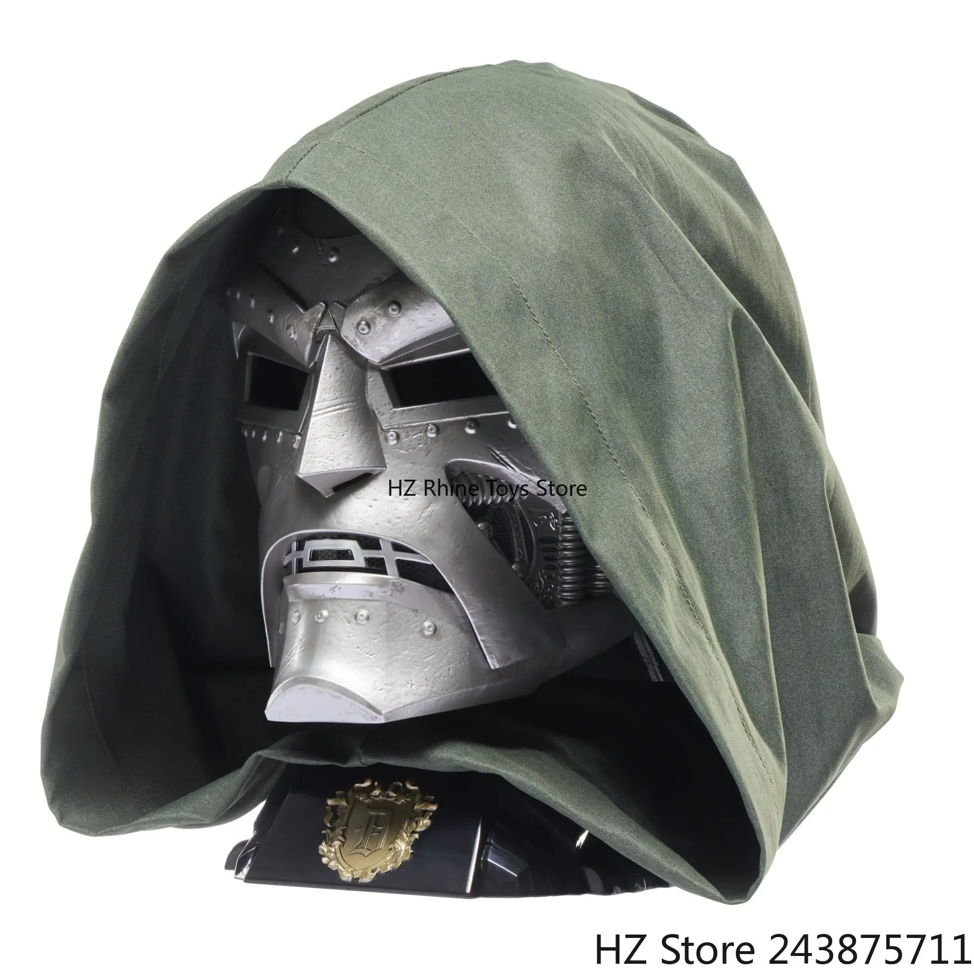 Casco de juego de rol premium del Doctor Doom de la serie Marvel Legends de Hasbro, accesorio coleccionable de los Cómics de los Cuatro Fantásticos para adultos G0586