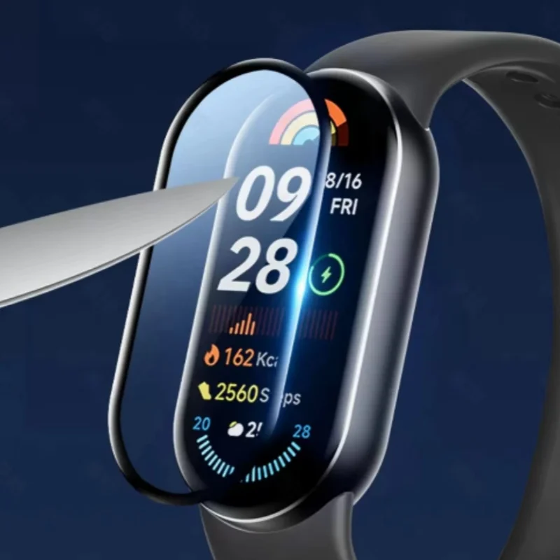 1-3 pezzi pellicola proteggi schermo per Xaomi Mi Band 9 3D copertura completa anti-graffio pellicola protettiva morbida in TPU per Xaomi Mi Band 9