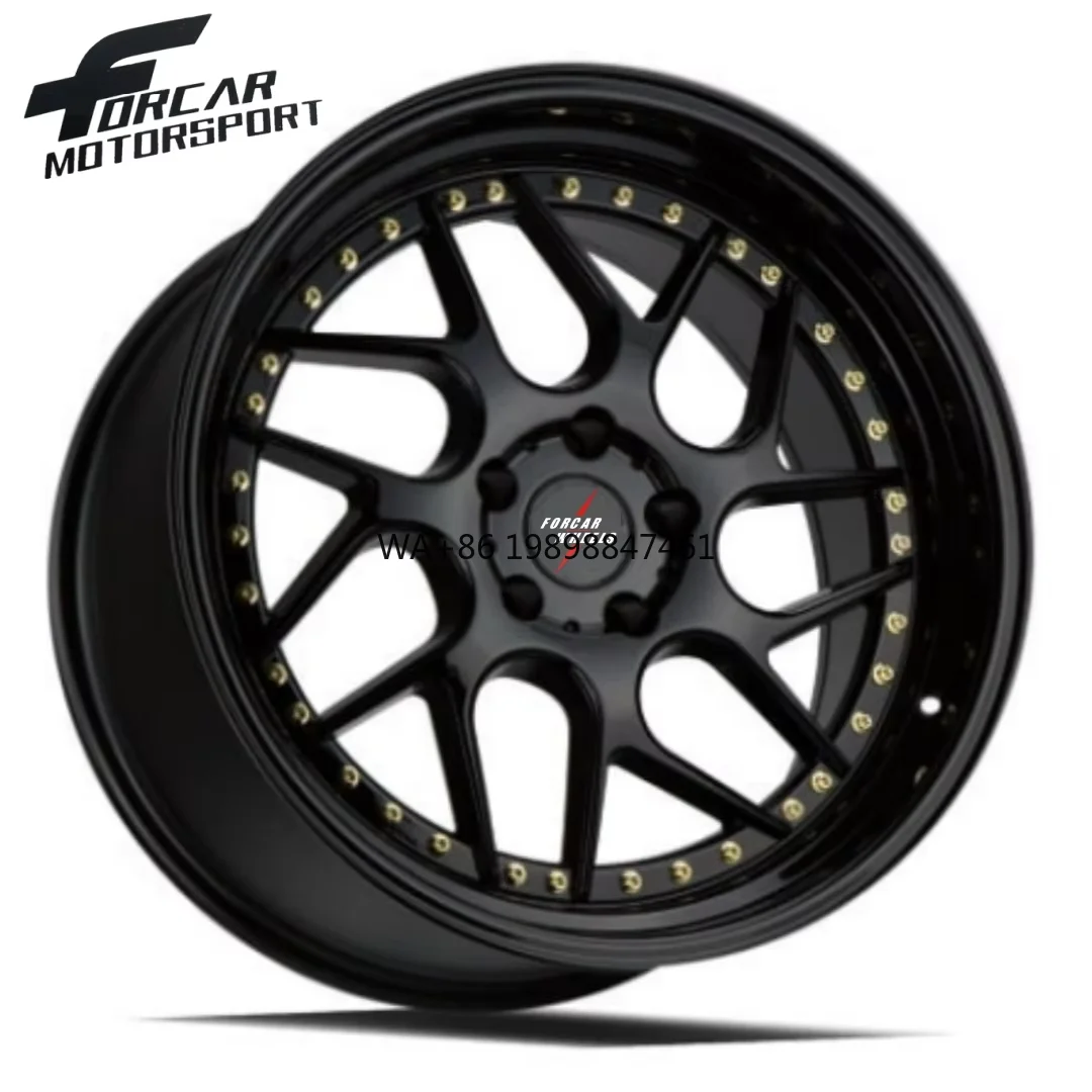 

Chrome Color Deep Dish Unique Popular Design Big Capacity 16-24 Inch Forcar Motorsport Custom Alloy Forged Wheels Rims
