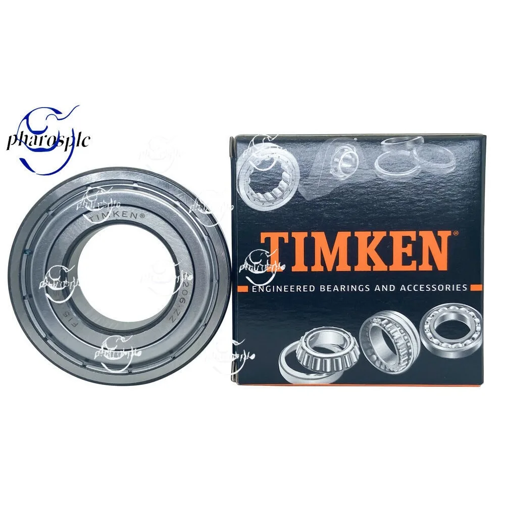 (2PACK) TIMKEN 6206-ZZ 30X62X16MM Double Metal Seal Bearings USA Brand