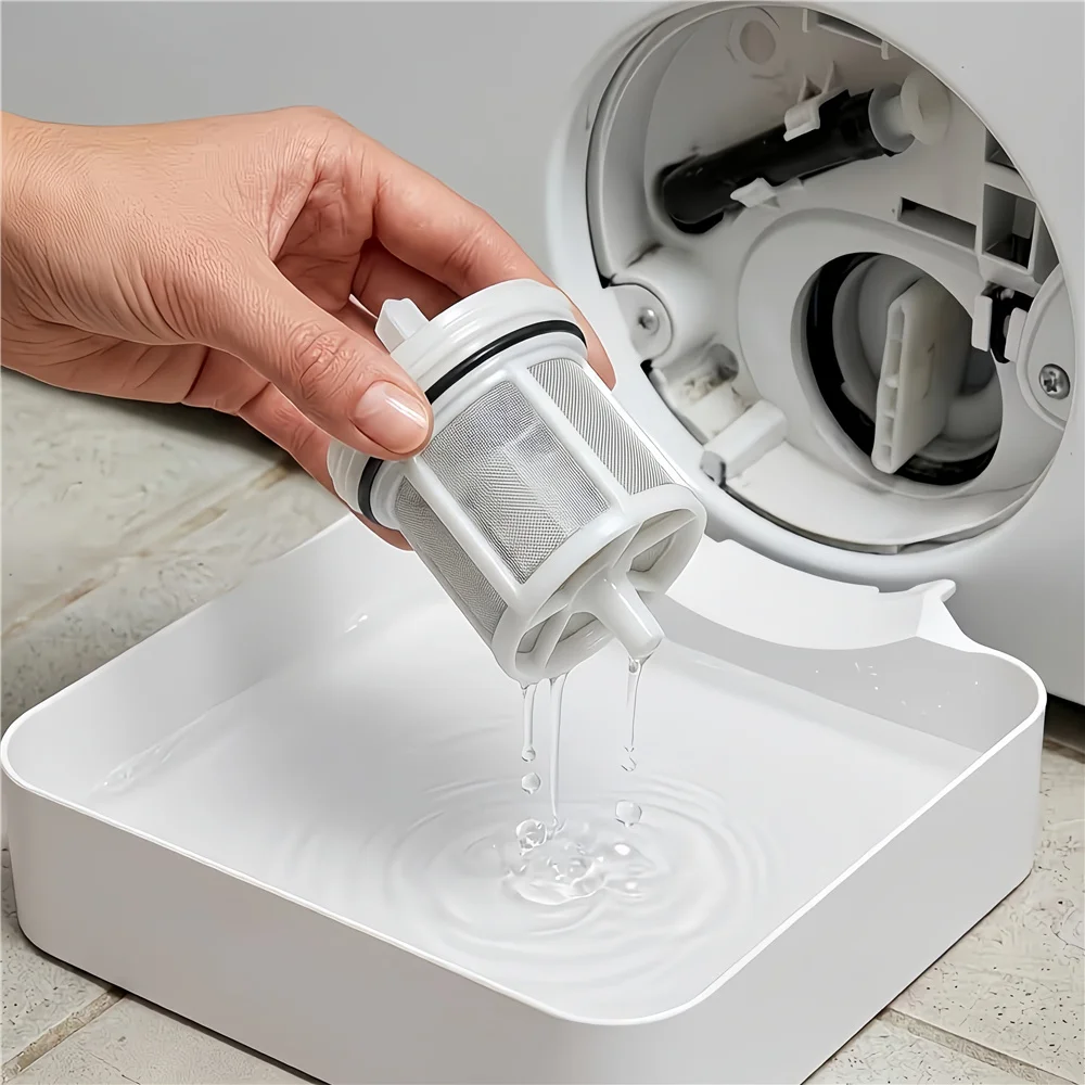 Washing Machine Drain Water Collection Tray, Lint Filter and Foreign Object Drip Tray, Clean Laundry Room Water Collection Box image 2