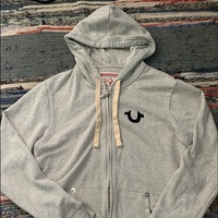 Retro Grey Zip Up Hoodie Y2K Clothes Mens Womens Harajuku Hip Hop Buddha Head Graphic Oversized Hoodie Sweatshirt Casual Jacket