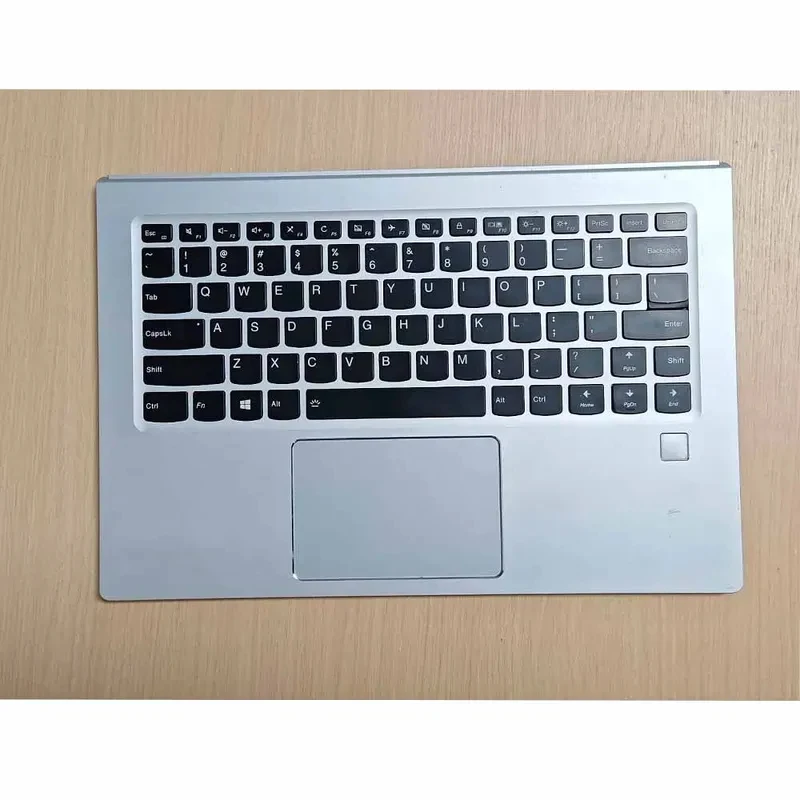 Original Used C Cover for Lenovo Yoga 910 910-13IKB Yoga 5Pro Black Silver Laptop Palmrest Keyboard Touchpad Replacement