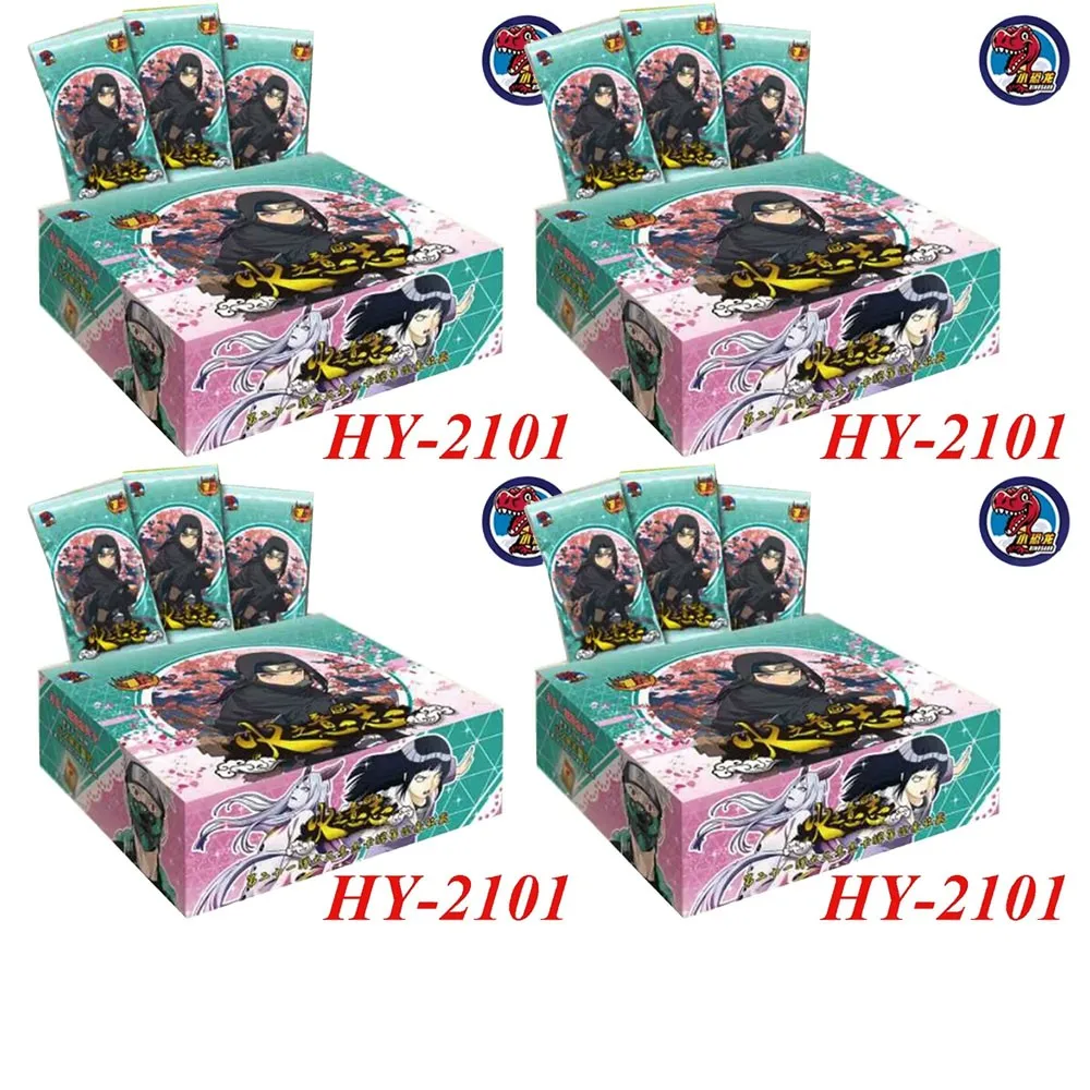 

Новые коллекционные карты Наруто HY-2101 Booster Box Аниме Фигурка Узумаки Учиха Саске Tcg SSP SP Игровые карты Детский подарок на день рождения Игрушки