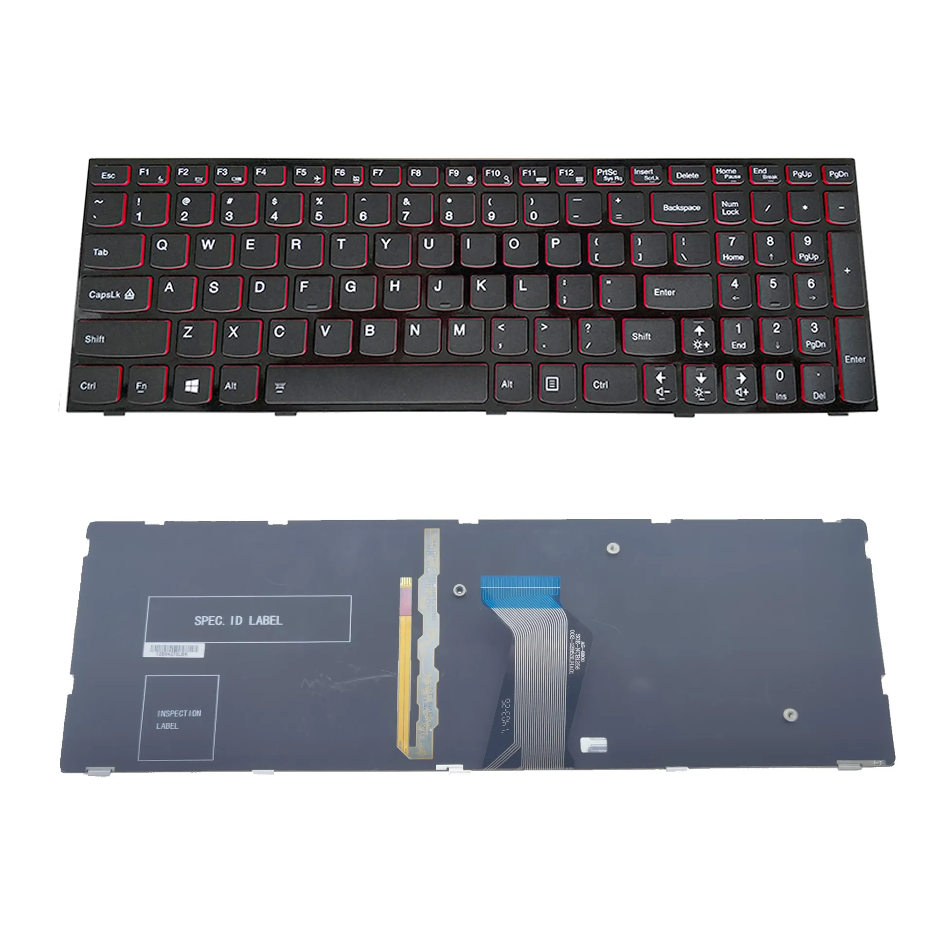 

New/Orig US Backlit Keyboard For Lenovo Y500 Y510 Y500NT Y510P Y500N Notebook PC Replacement