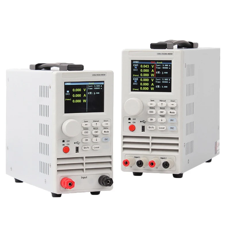 Programmable 150V 40A 400W DC electronic load battery discharge electronic measuring instrument