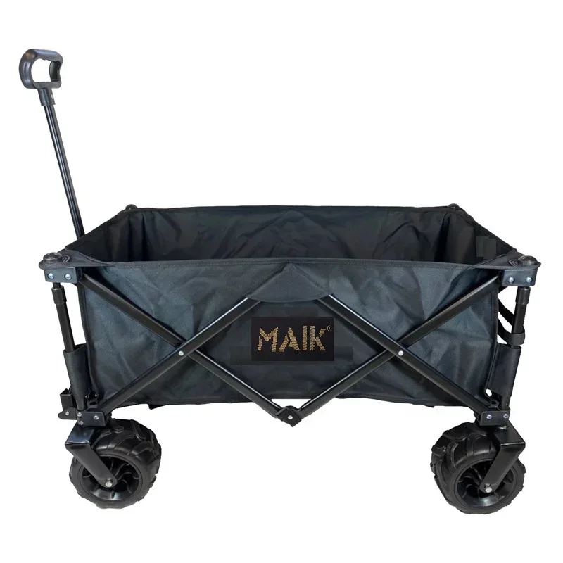 Portable Folding Hand Trolley Cart Ultralight Garden Camp Luggage Shopping Storage Cart