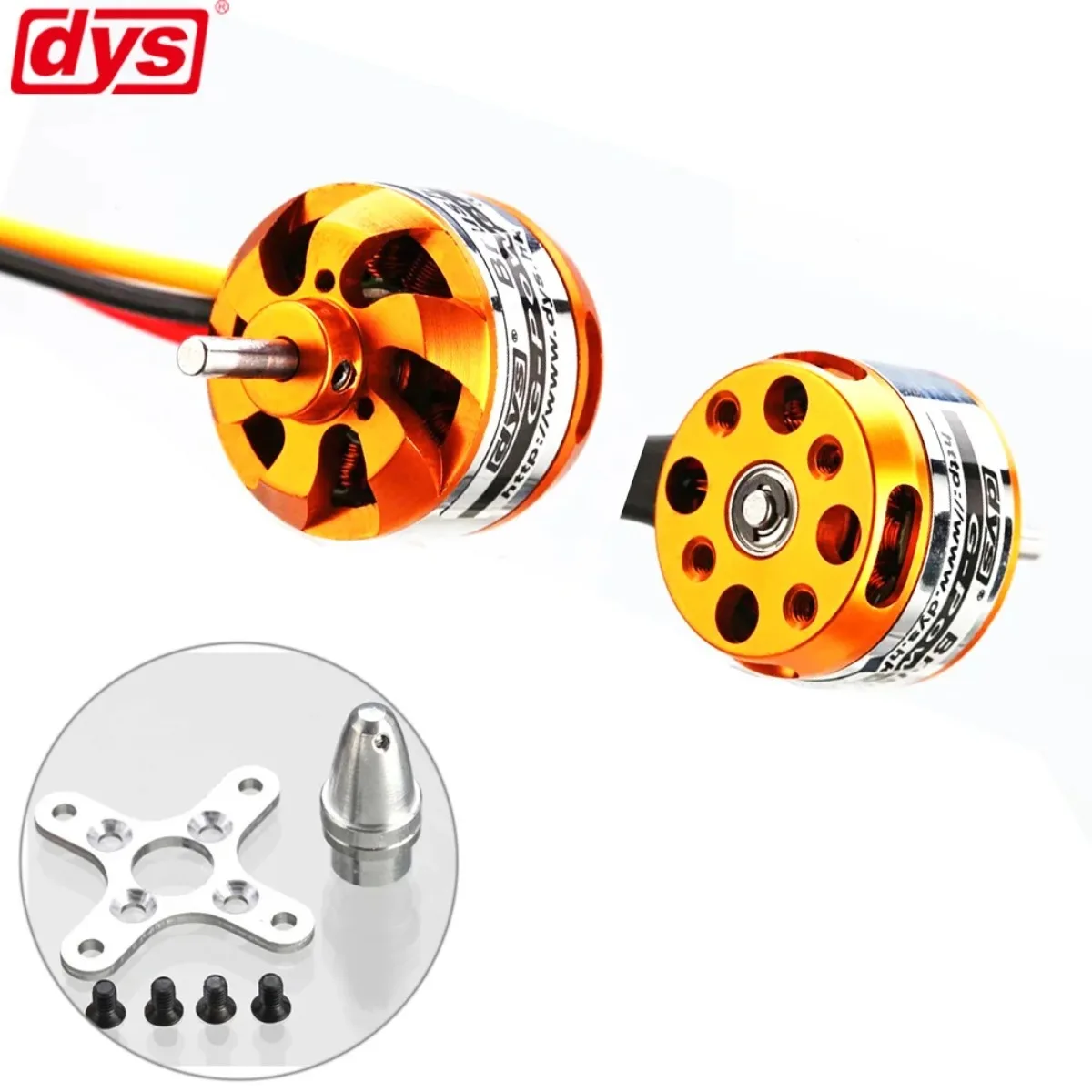 

DYS D2822 1100KV 1450KV 1800KV 2600KV бесщеточный двигатель 2-3S для радиоуправляемого самолета с неподвижным крылом/мультикоптера/квадрокоптера/многоосевого самолета