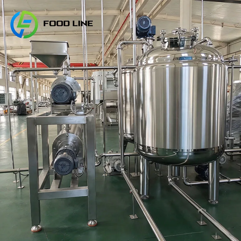 Peanut Butter Mixing Tank Cooling Machine Nut Paste Blender Industrial Food Processing Equipment Customized