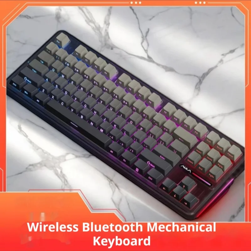 F87pro Mechanical Keyboard Low delay stable property Wireless Bluetooth Computer Game E-Sports Customized Gasket Structure