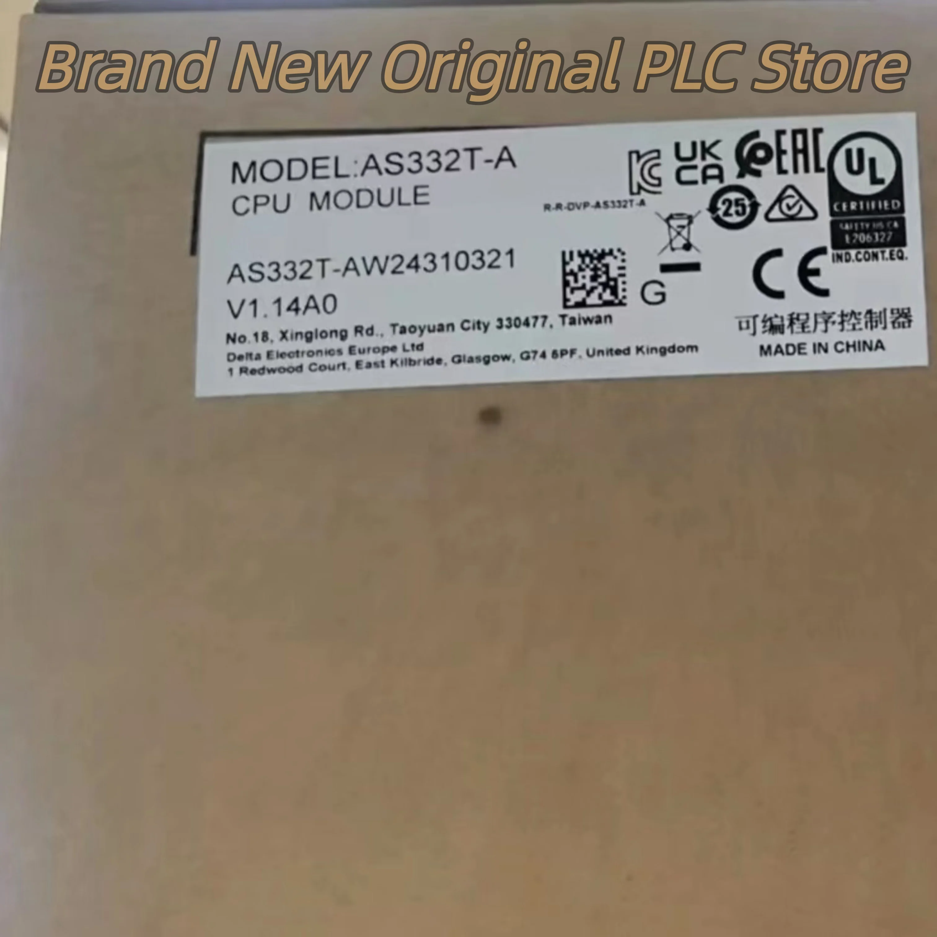 AS320T-B AS324MT-A PLC Module AS32AM10N-A AS332T-A 100%NEW