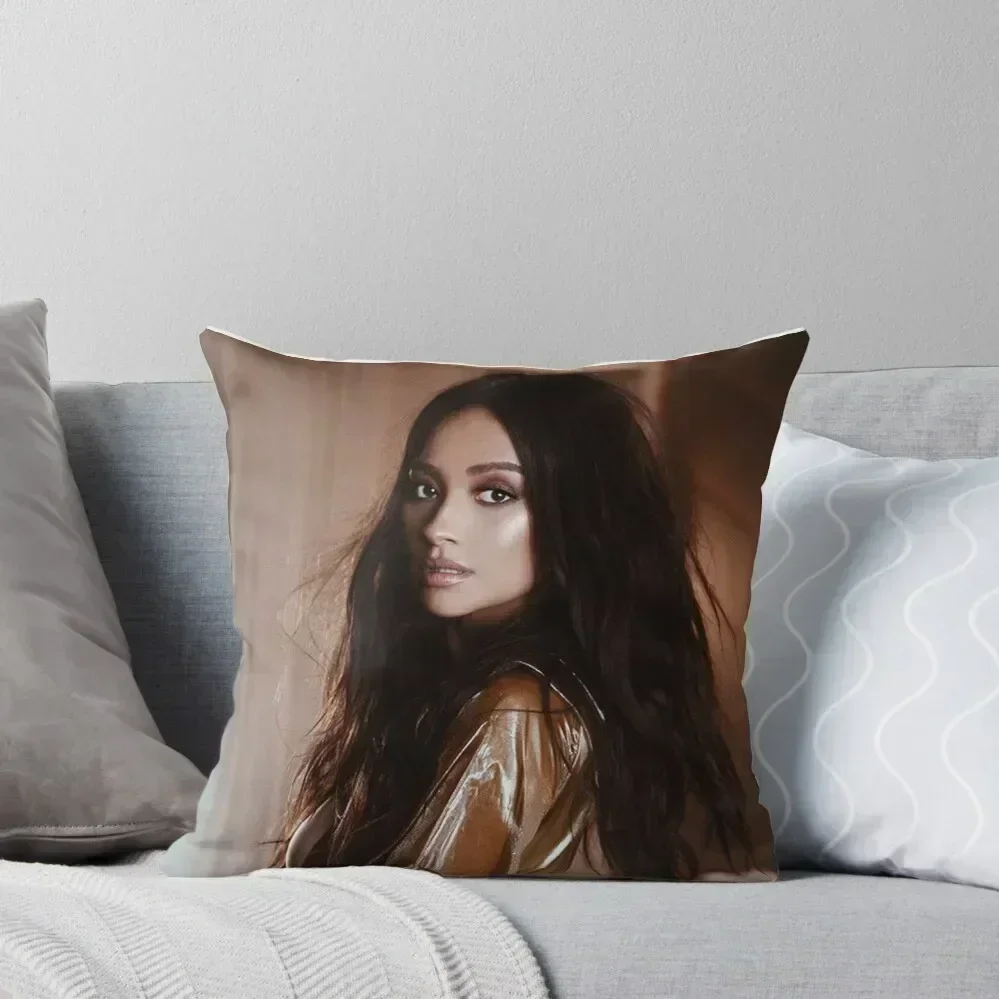 Shay Mitchell Throw Pillow Room decorating items Couch Pillows pillow