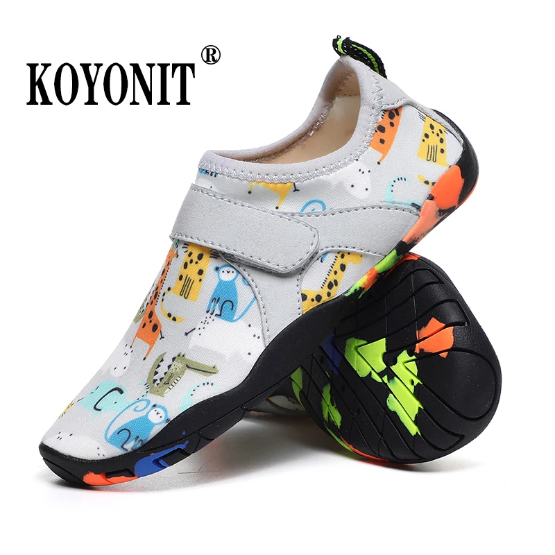 

Boys Girls Kids Sneakers Swimming Water Sports Aqua Seaside Beach Surfing Slippers Sport Snorkeling For Children Upstream Shoes