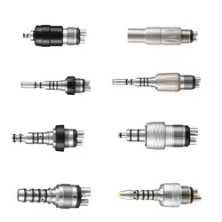 LED 2/4/6 Hole Air Turbine Handpiece Quick Coupling Dental Drill & Accessories Spare Part