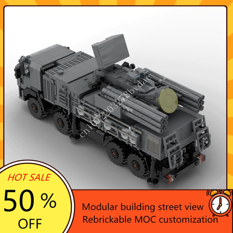 

459 шт. PANTSIR S1 TURRET космическая война оружие MOC космический корабль боевая модель строительный блок архитектура DIY образование сборка игрушка в подарок