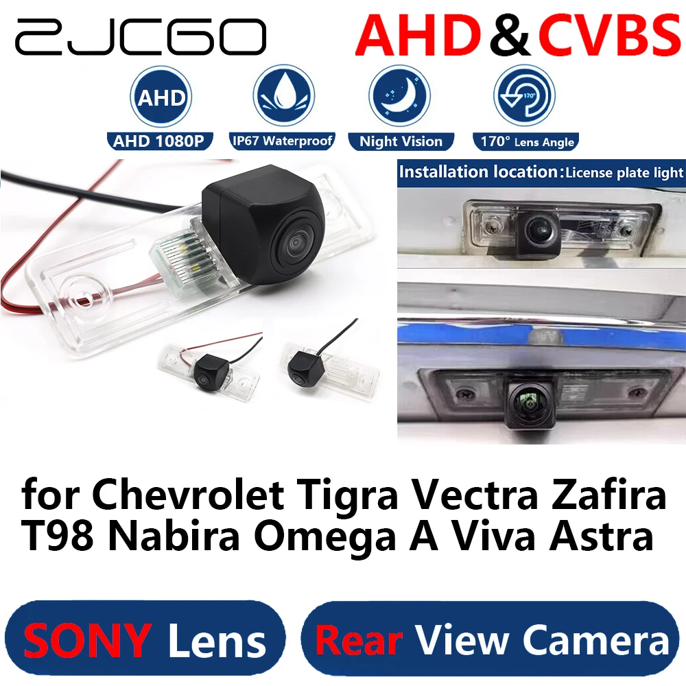 

AHD 1080P Parking Backup Reverse Reversing Rear view Camera for Chevrolet Tigra Vectra Zafira T98 Nabira Omega A Viva Astra