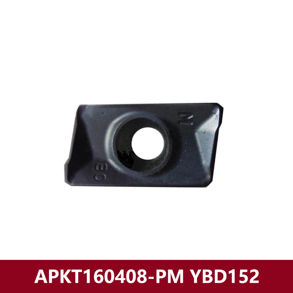 Original APKT160408-PM YBD252 Milling Cutter Tools APKT 160408 PM APKT160408 Carbide Insert APKT1604 APKT11T308 CNC Lathe Holder