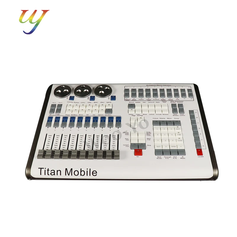 PC Tiger DJ Chang, DMX Sleek Stage Light Counter의 Tiger Titan Mobile V17 Wing Tattile 콘솔