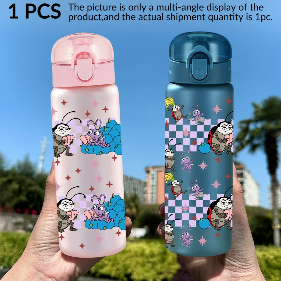 1Pc Disney, Monster Power Company pattern 26oz plastic water bottle, outdoor sports water cup birthday/back to school gift