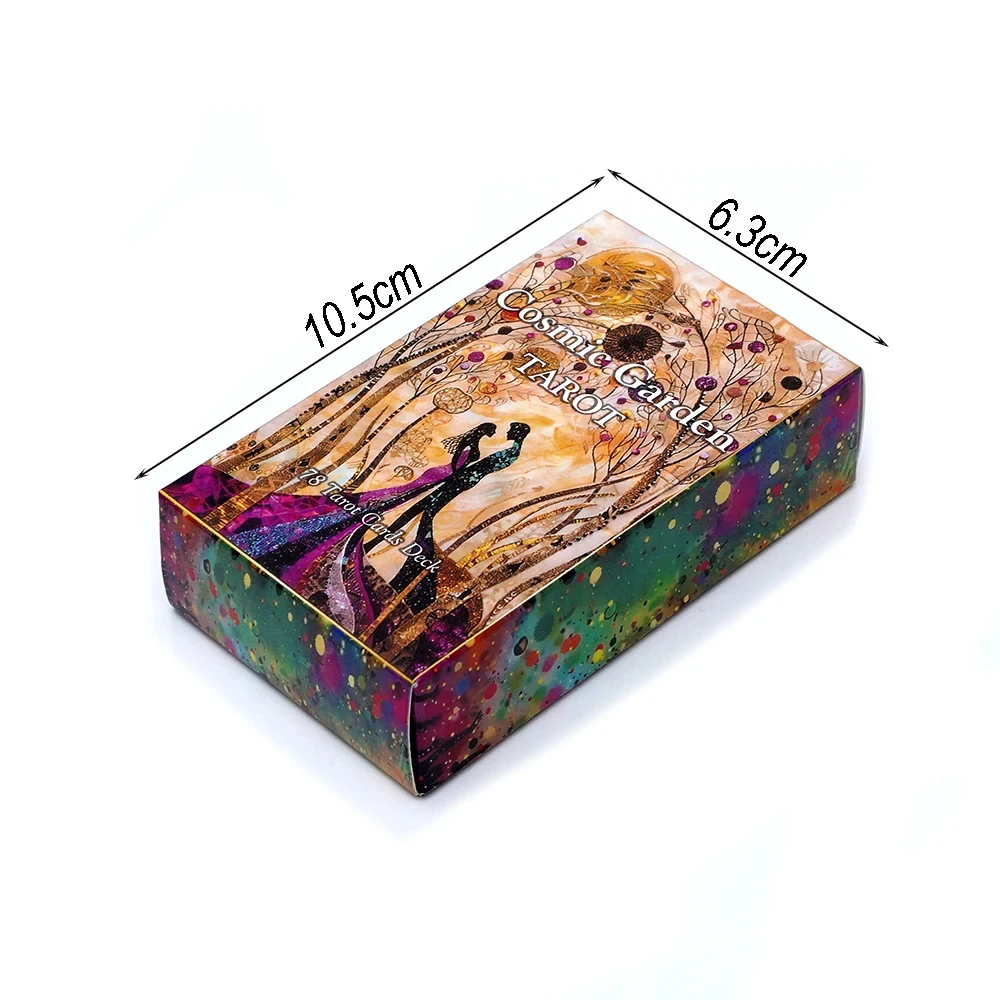 Cosmic Garden Tarot Deck Unique Tarot Cards 78 Tarot Cards Custom Design Oracle, Tarot Deck