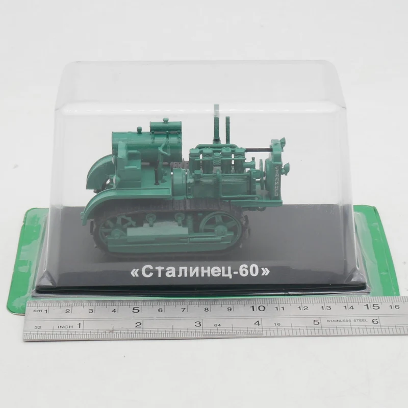 

Diecast Ixo 1:43 Scale Сталинец-60 Soviet Stalin Tracked Tractor Tank Tractor Alloy Car Model Collectible Toy Gift Souvenir