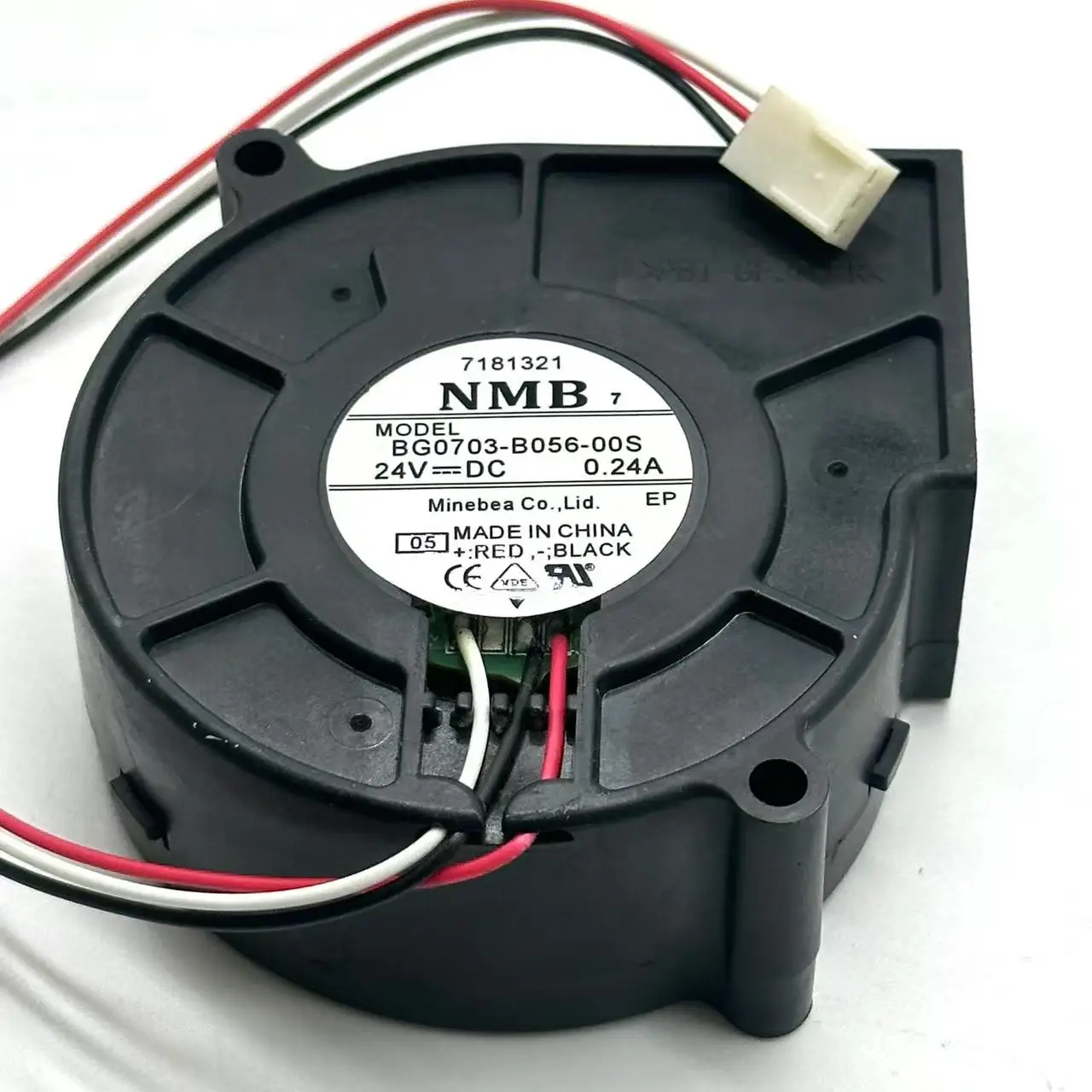 

Ltsf For NMB BG0703-B056-00S DC 24V 0.24A 75x75x30mm 3-Wire Server Cooling Fan 7cm