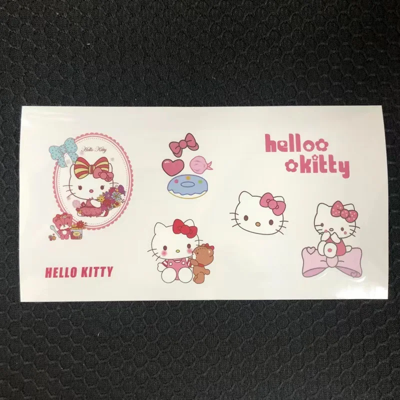 

5pcs Hello Kitty Stickers Cute Cartoon Waterproof Stickers Creative Water Cup Stickers Desktop Decoration Student Gift Wholesale
