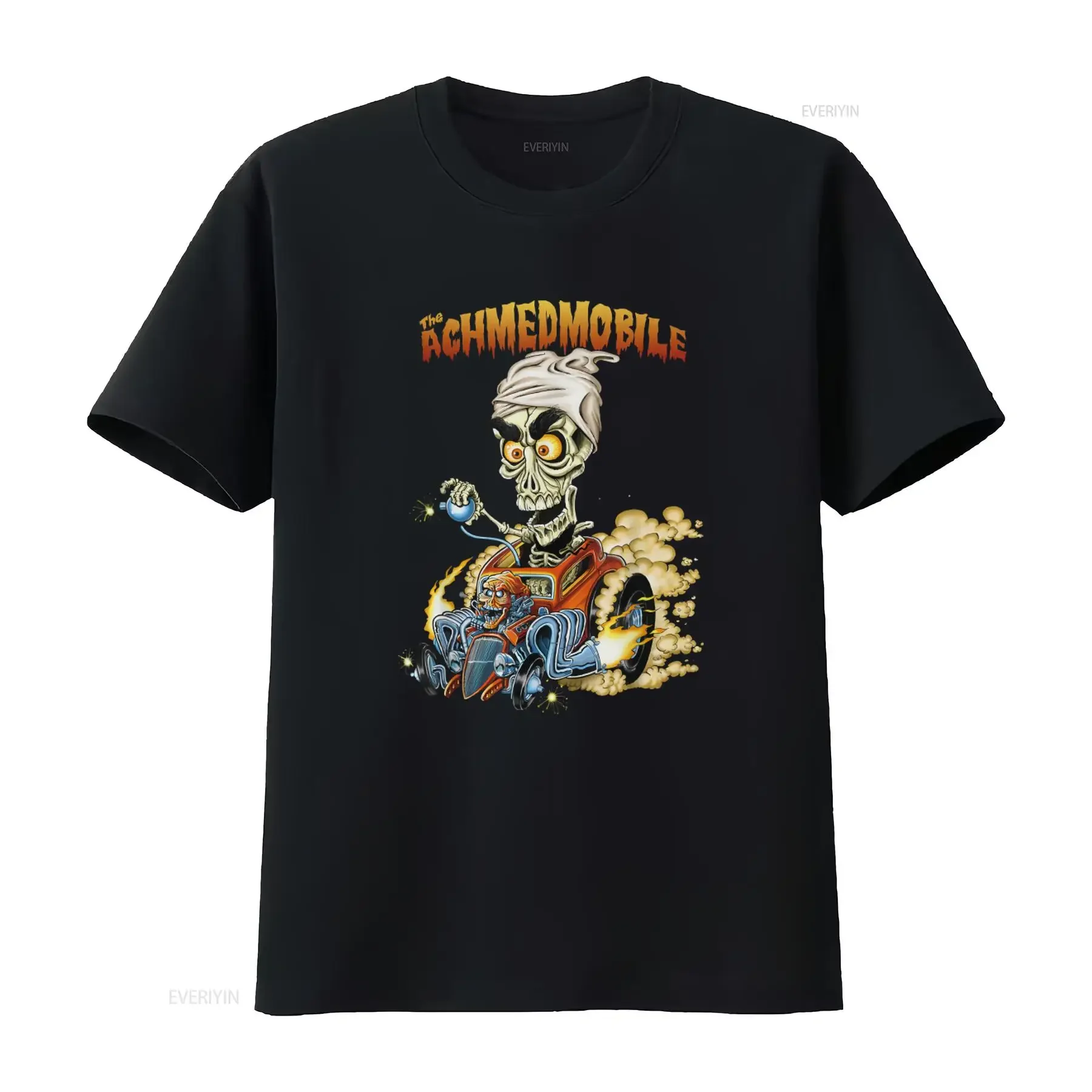 T-shirt drôle Jeff Dunham Achmedmobile Silence I Keel You pour hommes et femmes, S 5XL, graphique vintage délavé, mode unisexe
