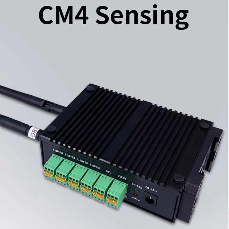 CM4 Sensing Industrial PC - 4G Remote Communication & RS232/RS485/CAN for IoT Gateway