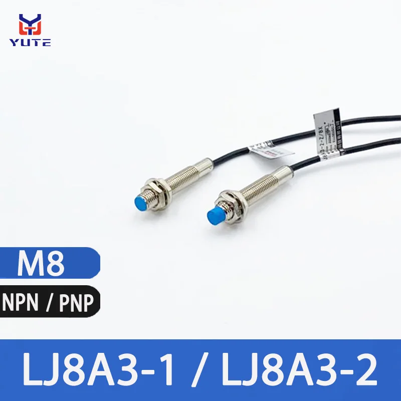 

M8 LJ8A3-2-Z BX AX BY AY EZ DZ Индукционный датчик приближения NPN PNP NC NO LJ8A3-1 Z/by Dc 3-проводной 6-36 В