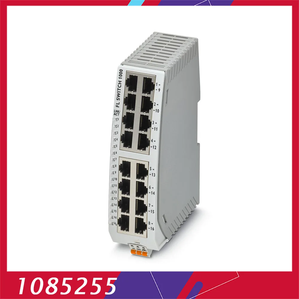 1085255 For Phoenix FL SWITCH 1016N - Industrial Ethernet Switch