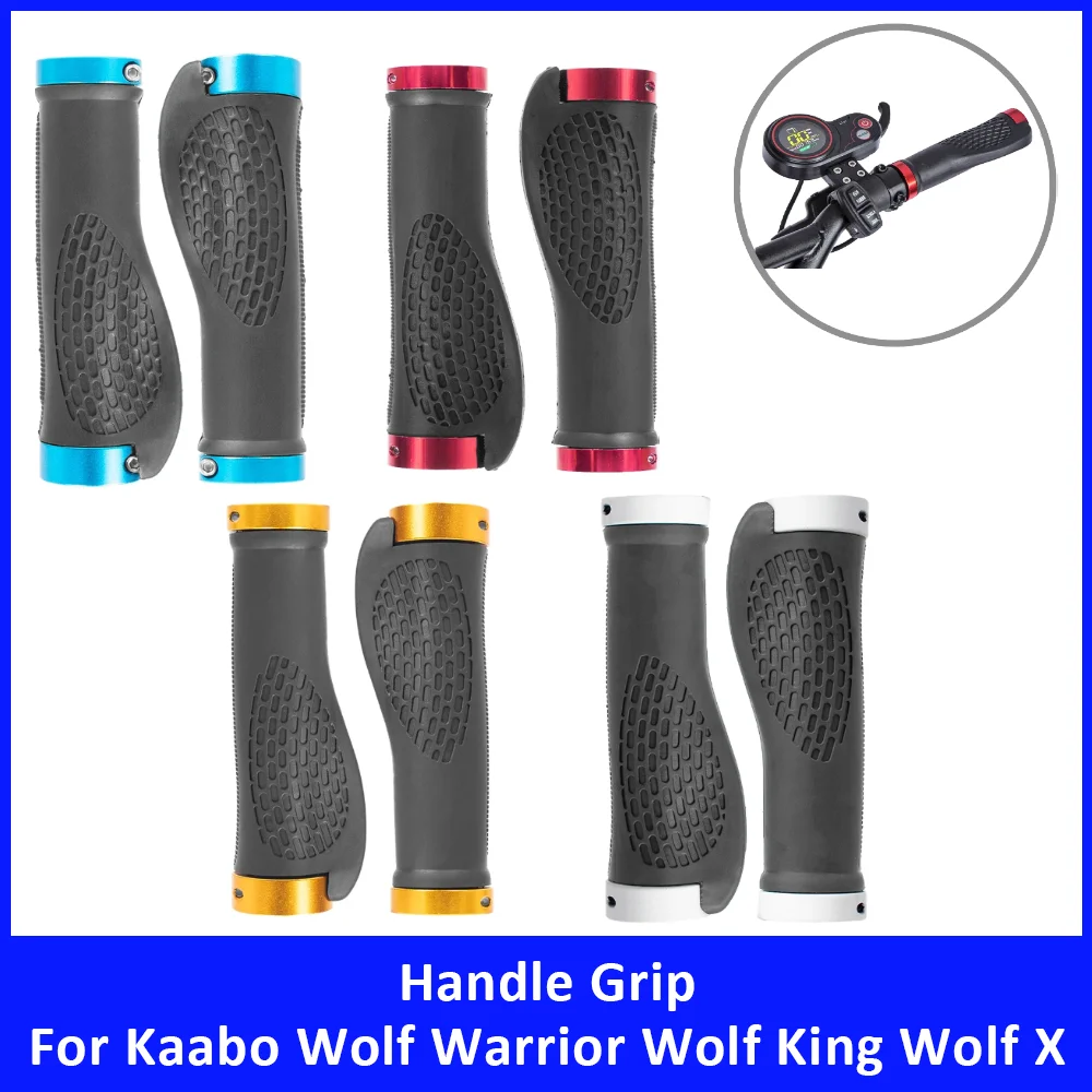 Elektroroller Gummigriff für Kaabo Wolf Warrior Wolf King Wolf X – Modifizierte Lenkerabdeckung, rutschfeste Teile und Zubehör