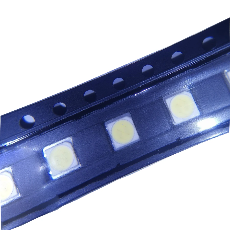 200PCS/Lot  SMD LED 3535 6V 2W Cold White High Power For LG TV/LCD Backlight Application