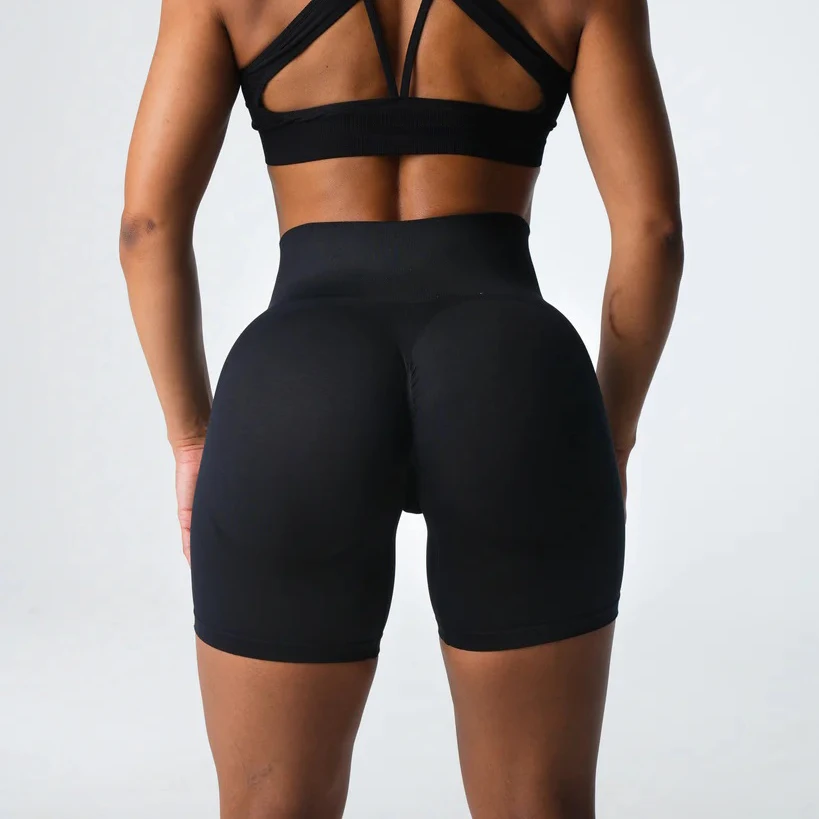 Contour Seamless Leggings Women Soft Spandex Yoga Pants Sports Push Up Fitness Clothes High Waist GYM Shorts Workout Tights