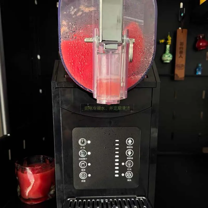 Household Ice Maker Single Cylinder Snow Melting Machine 1.8L Multifunctional Mini Ice Sand And Snow Mud Machine