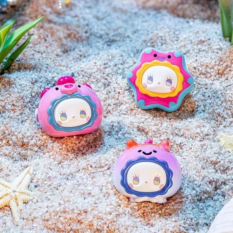 إيما ميجينغ فورست سلسلة المحيط باوباو لطيف دمية صندوق أعمى يدوية الصنع العصرية اللعب لعبة تحصيل الحلي هدية للفتيات