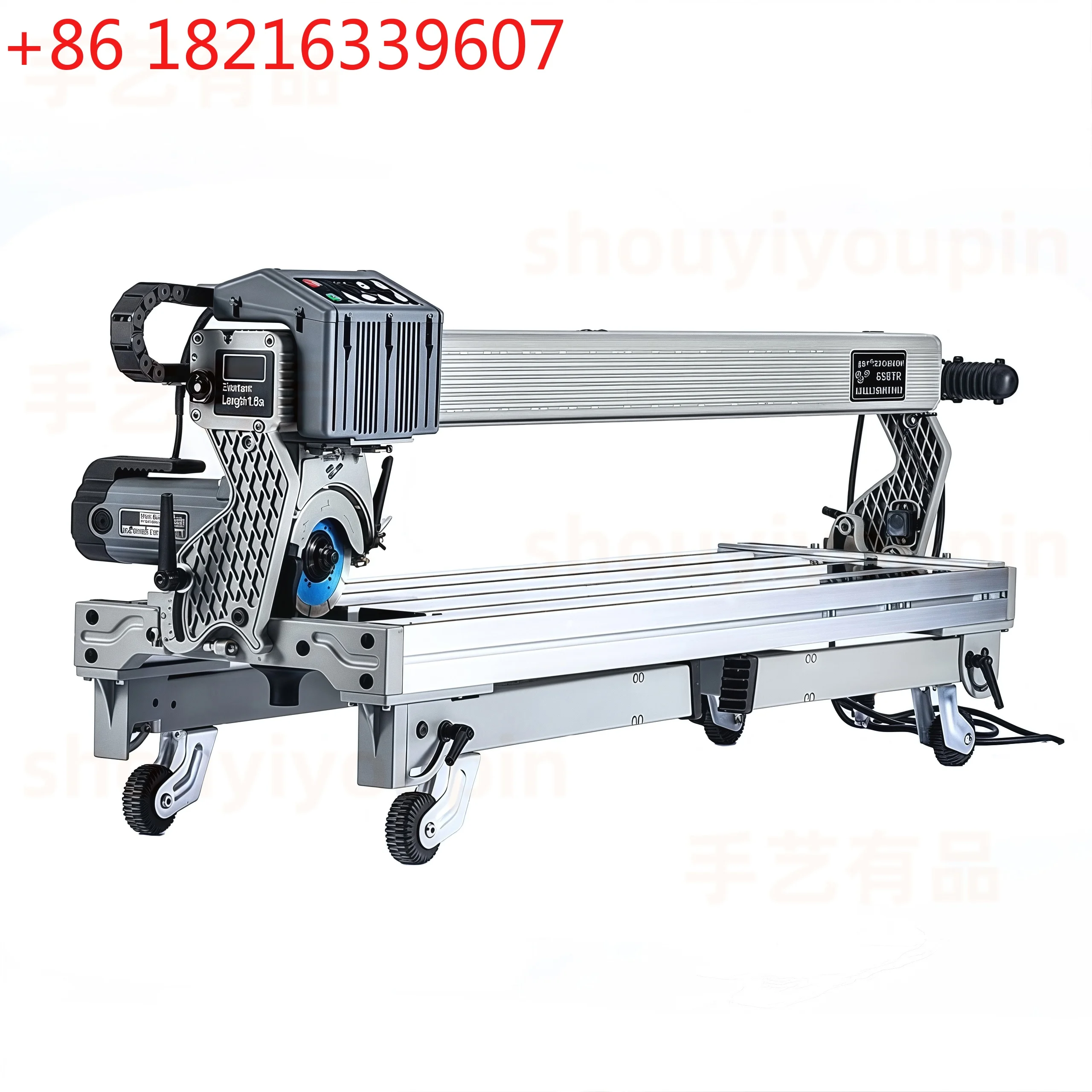 TAO Multifunctional 3000W Fully Automatic Desktop Tile Cutting Machine Floor Tile Stone 45 Degree Chamfering Slotting Water Jet